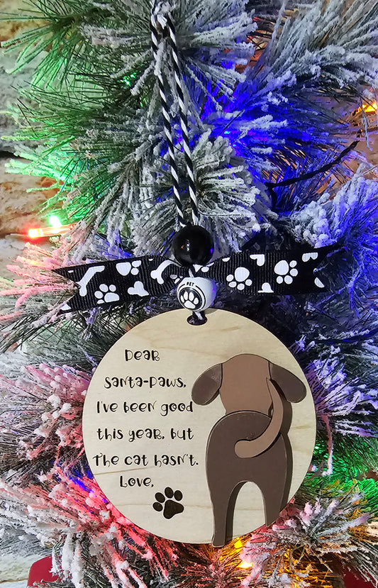 Dog Butt Ornaments